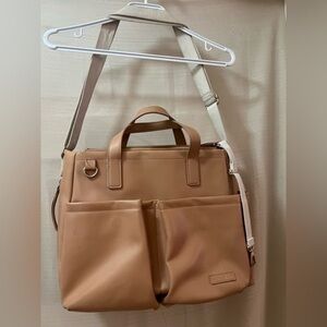 ⚪️ Skip Hop diaper bag beige classy multiple pockets